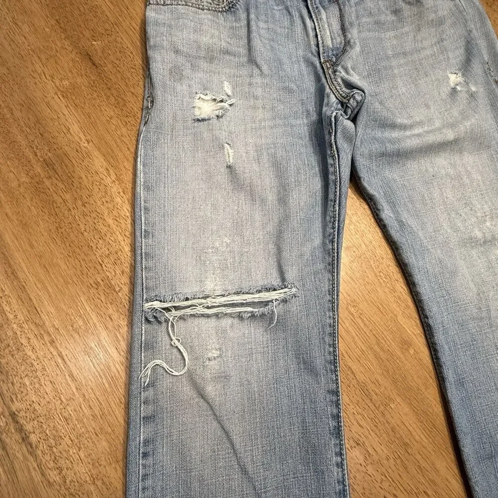 Vtg 90s Levi’s SilverTab Distressed 31x30 Great Pocket Grunge Skater Silver Tabs